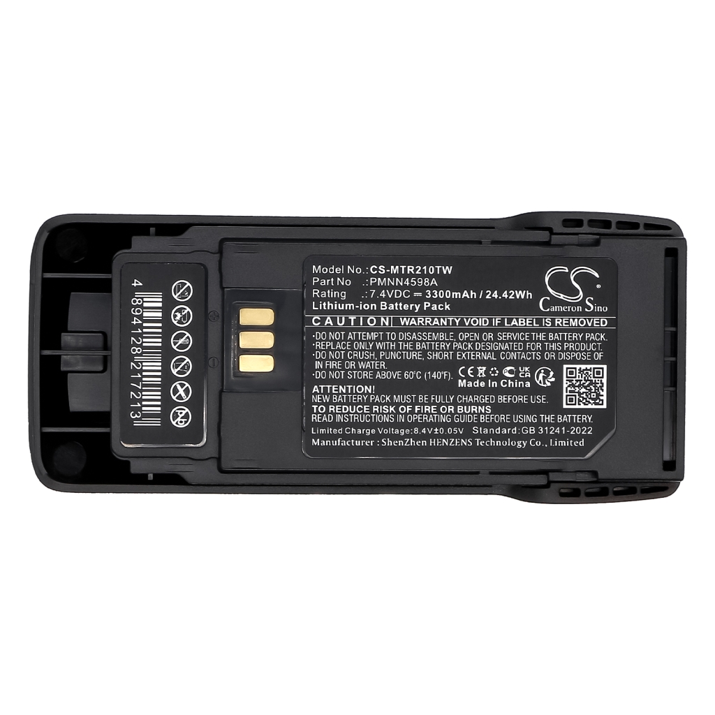 Two-Way Radio Battery Motorola CS-MTR210TW