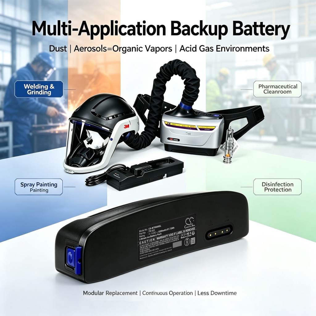 Batería compatible con 3m CS-MTR600SL
