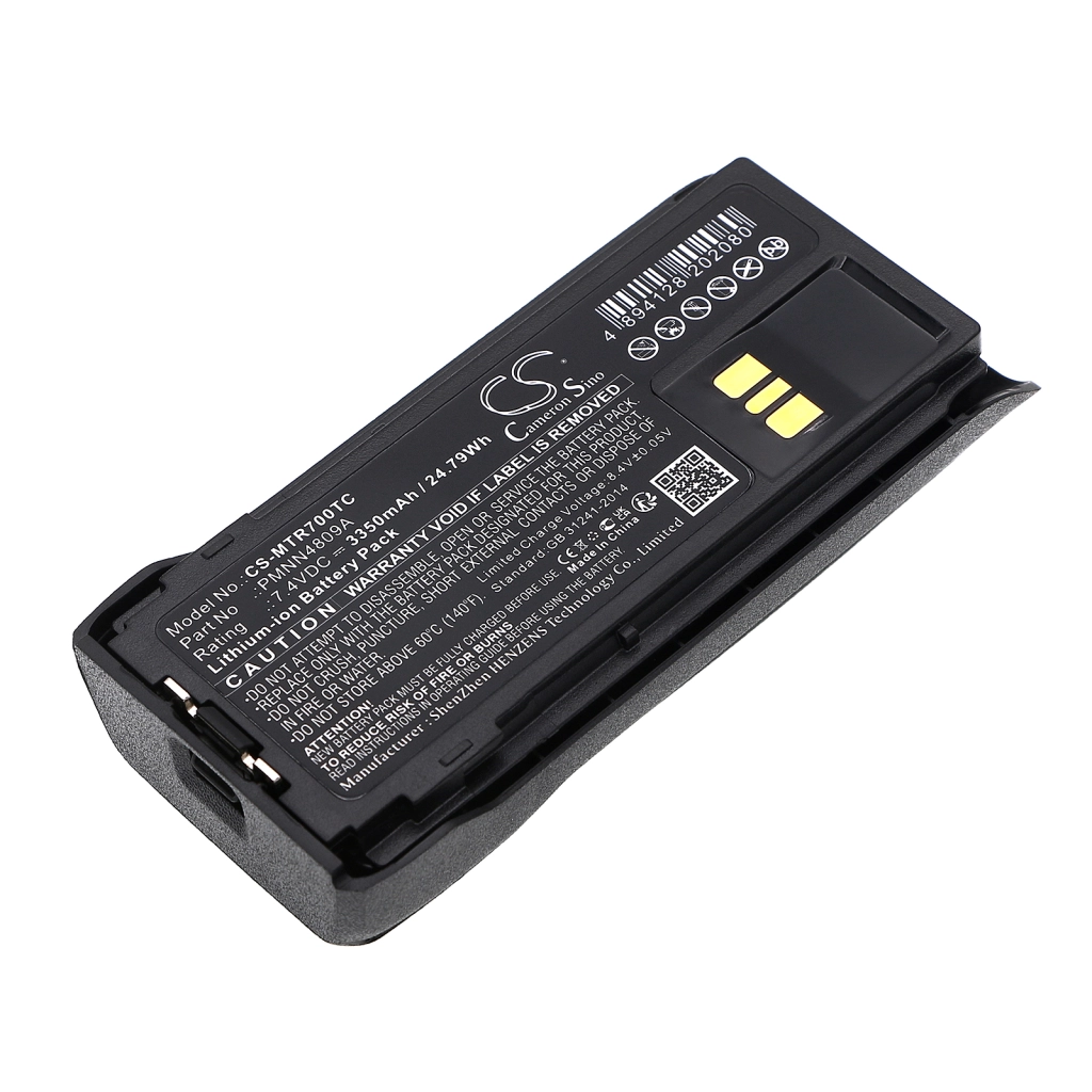Batería de radio de dos vías Motorola CS-MTR700TC