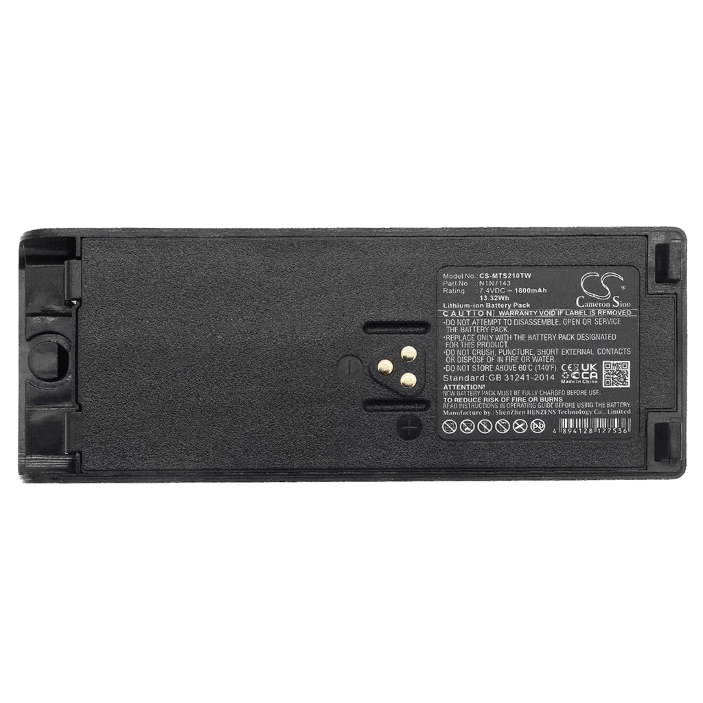 Batería de radio de dos vías Motorola CS-MTS210TW