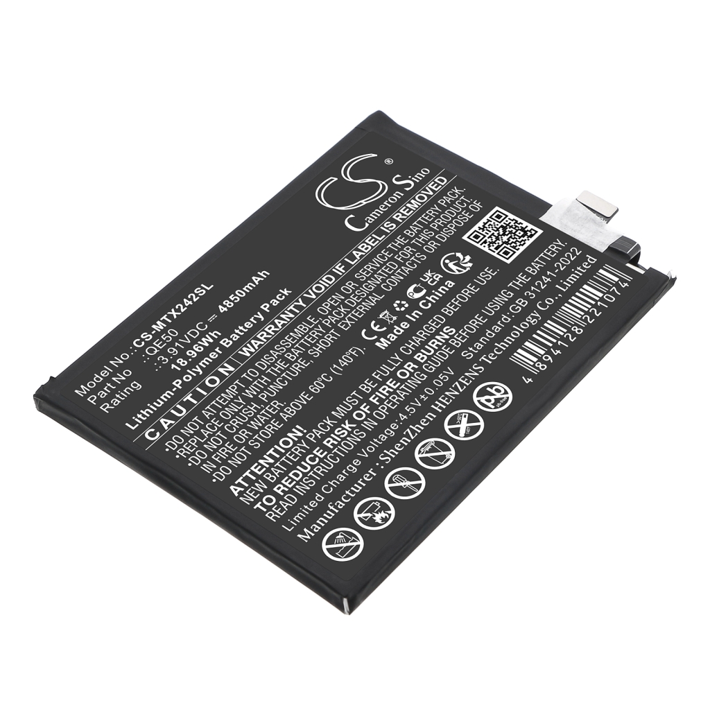 Batería del teléfono móvil Motorola CS-MTX242SL