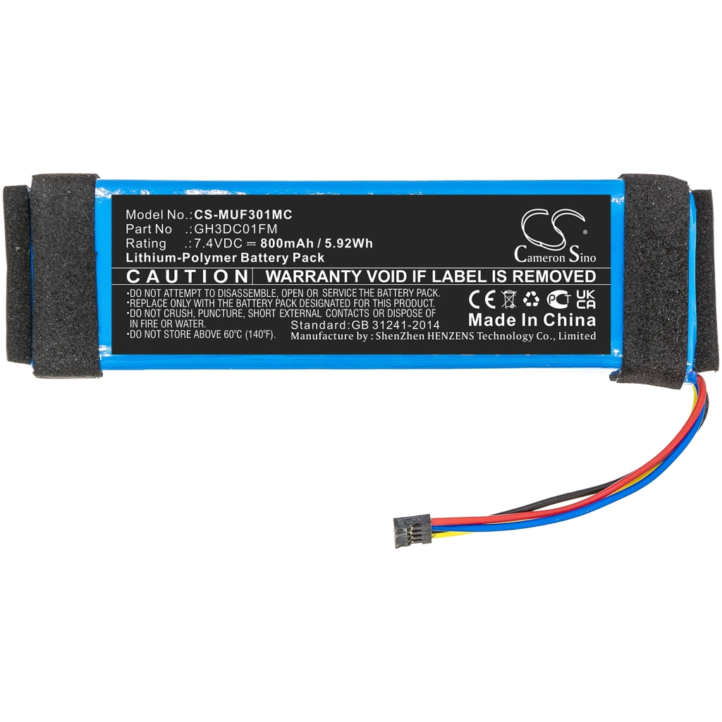 Batería de la cámara Xiaomi CS-MUF301MC