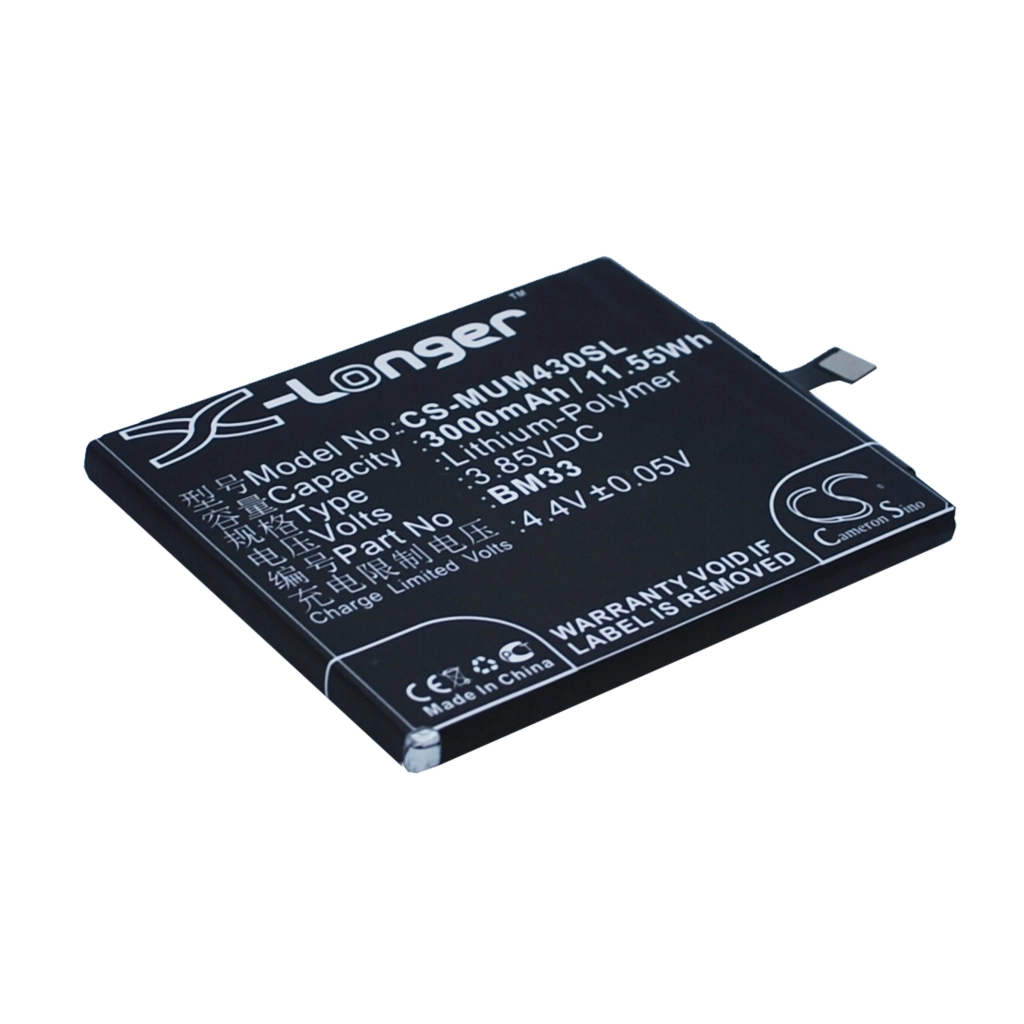 Batería del teléfono móvil Xiaomi CS-MUM430SL