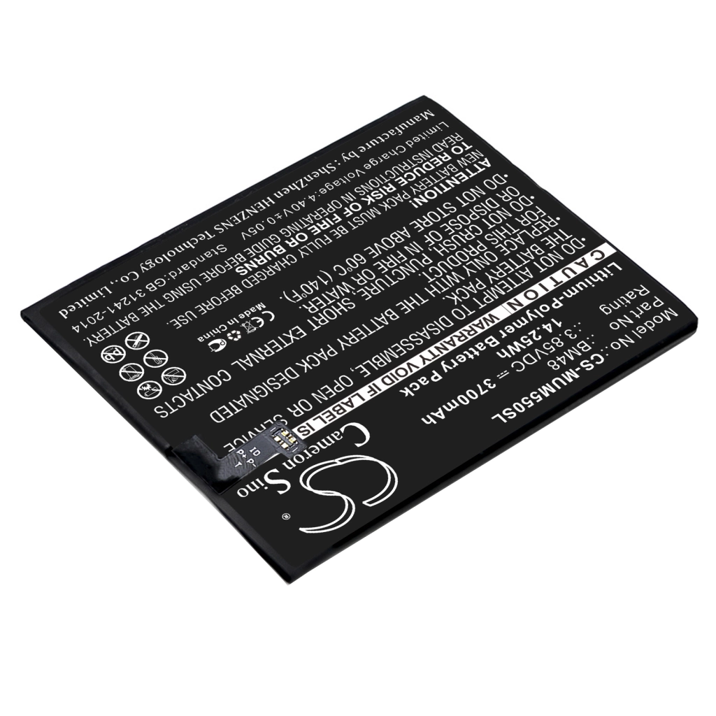 Batería del teléfono móvil Xiaomi CS-MUM550SL