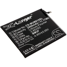Reemplazo de batería compatible para Xiaomi BM3F