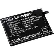 Battery compatibleWith Xiaomi