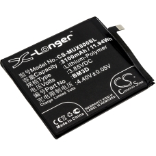 Reemplazo de batería compatible para Xiaomi BM3D