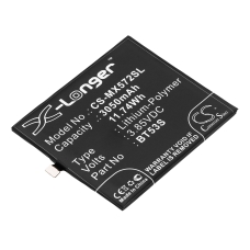 Reemplazo de batería compatible para MeiZu BT53S