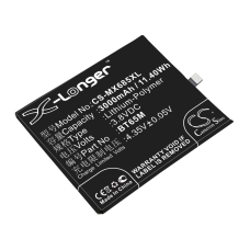 Reemplazo de batería compatible para MeiZu BT65M
