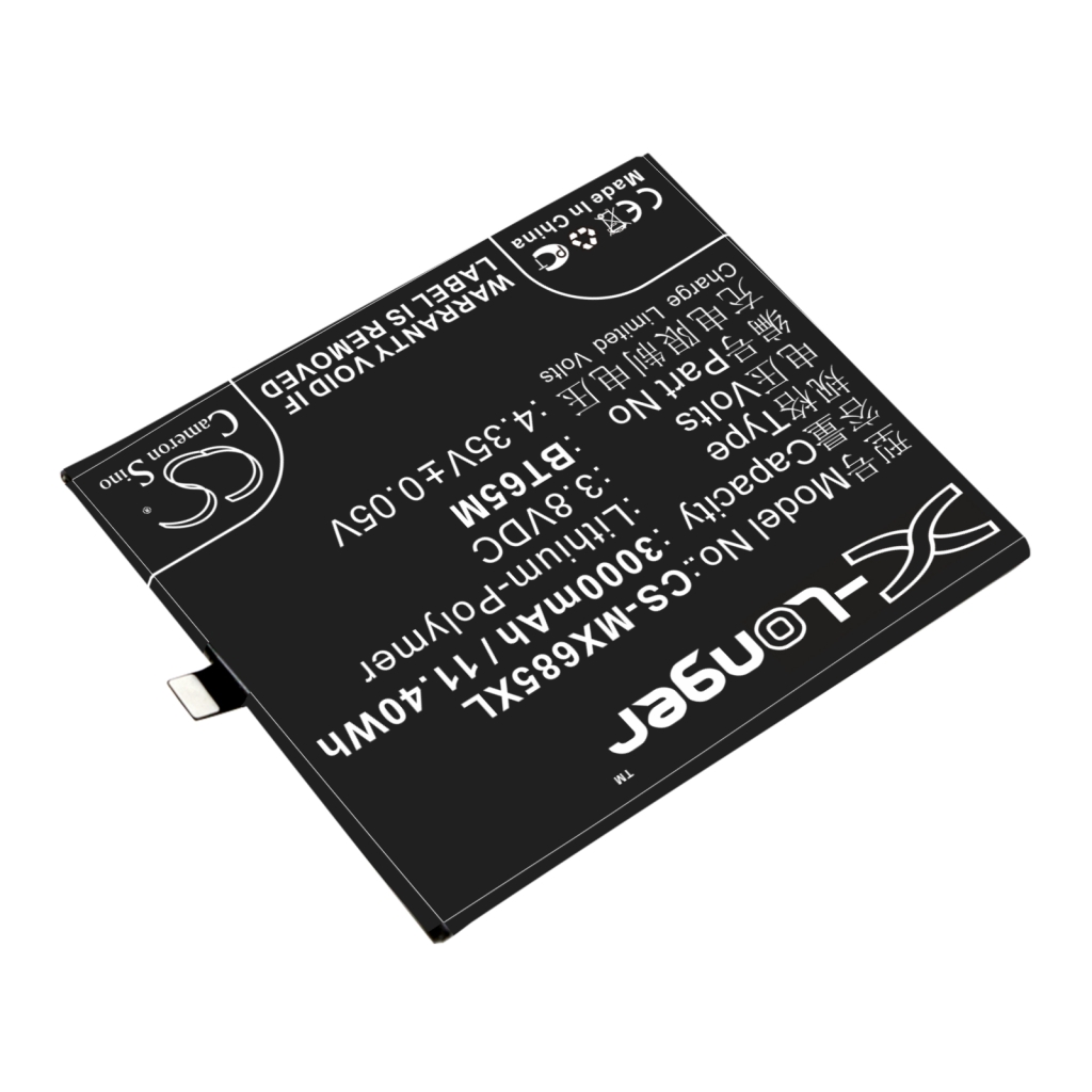 Batería del teléfono móvil MeiZu CS-MX685XL