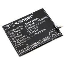 Reemplazo de batería compatible para MeiZu BT61-A