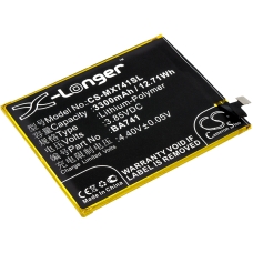 Reemplazo de batería compatible para MeiZu BA741