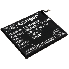 Reemplazo de batería compatible para MeiZu BA822