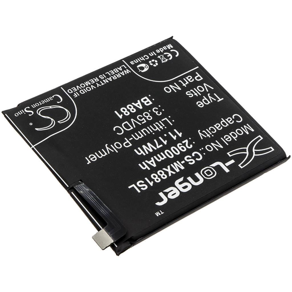 Batería del teléfono móvil MeiZu CS-MX881SL
