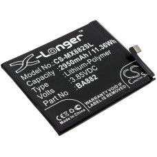 Reemplazo de batería compatible para MeiZu BA882