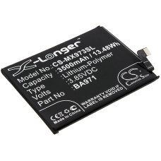 Reemplazo de batería compatible para MeiZu BA971