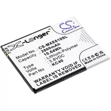 Reemplazo de batería compatible para Motorola KC40