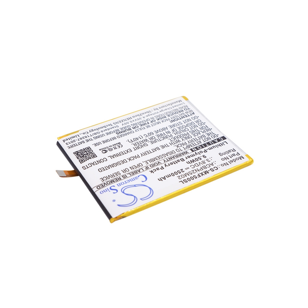 Batería compatible con Micromax CS-MXF500SL
