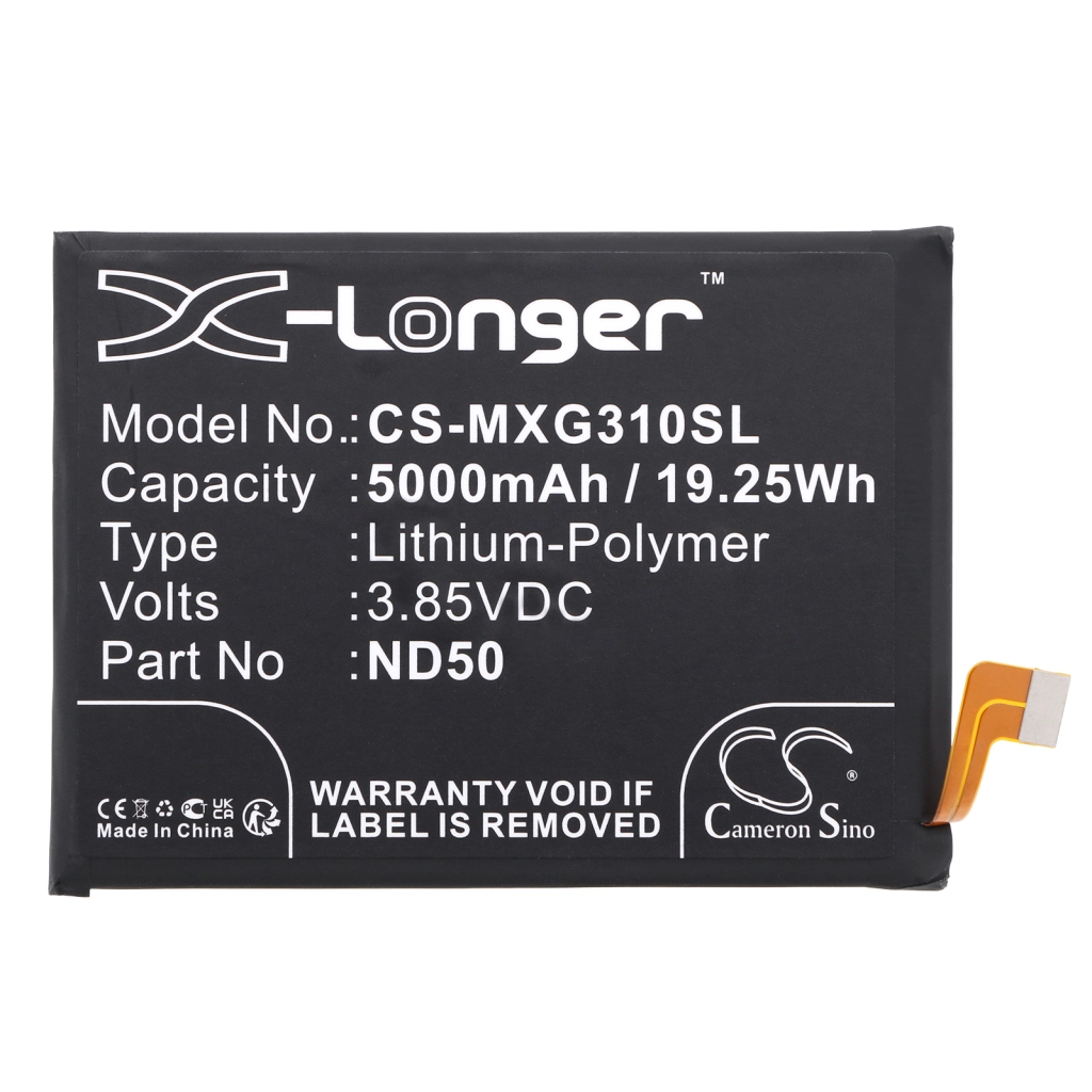 Batería del teléfono móvil Motorola CS-MXG310SL