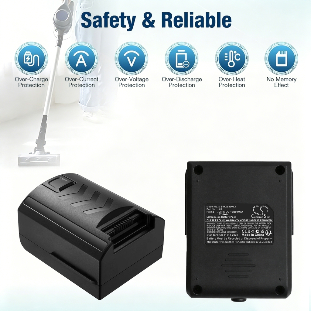 Batería compatible con Tma