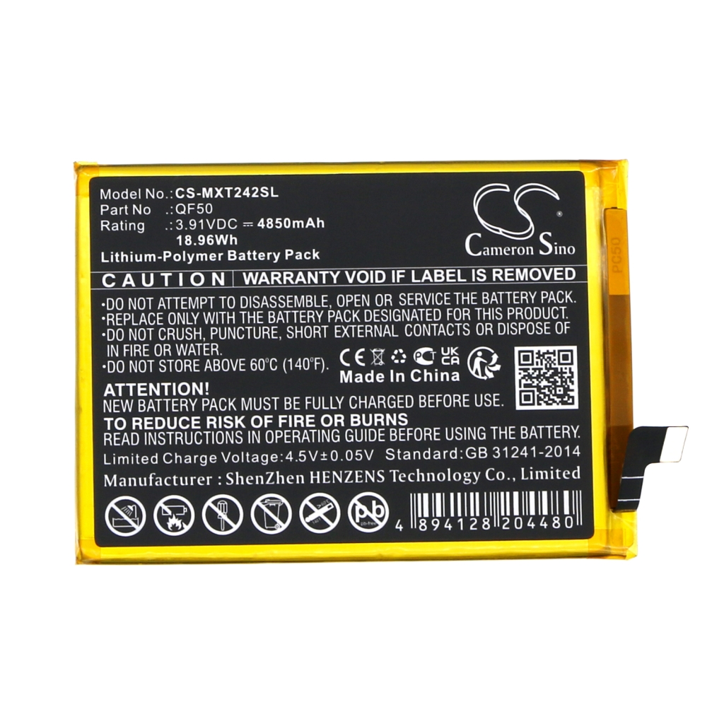 Batería del teléfono móvil Motorola CS-MXT242SL