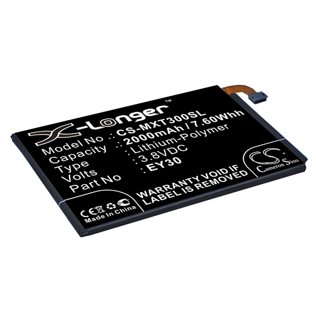 Batería del teléfono móvil Motorola CS-MXT300SL