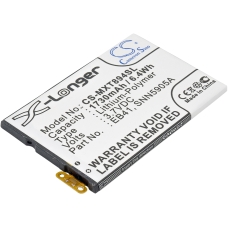 Reemplazo de batería compatible para Motorola EB41,SNN5905,SNN5905A,SNN5905B