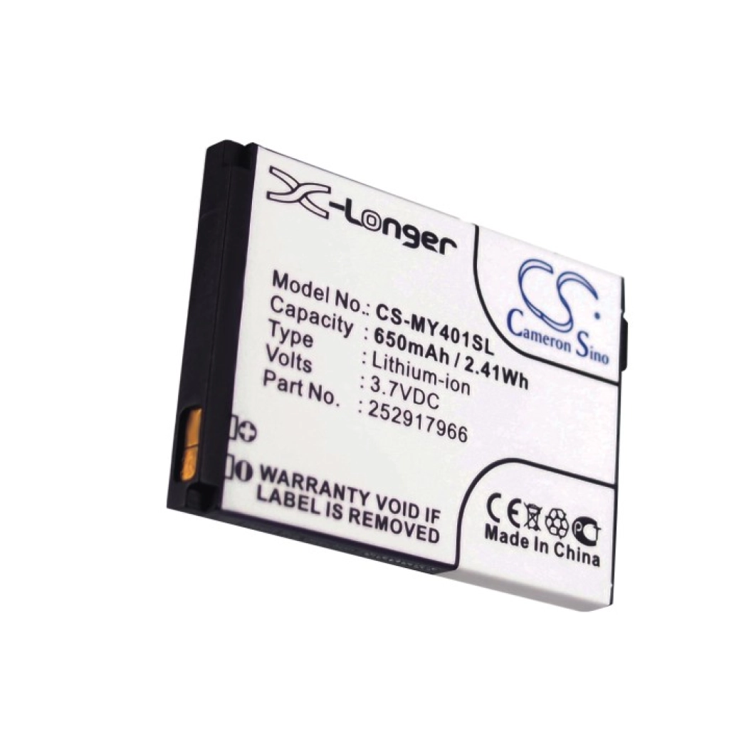 Batería del teléfono móvil Sagem MY-401C