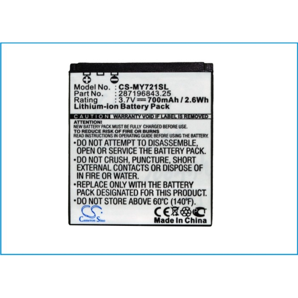 Mobile Phone Battery Sagem my721x