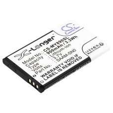 Reemplazo de batería compatible para Zio 189950240,BL-4V,BP-121,BS-41,BS-45...