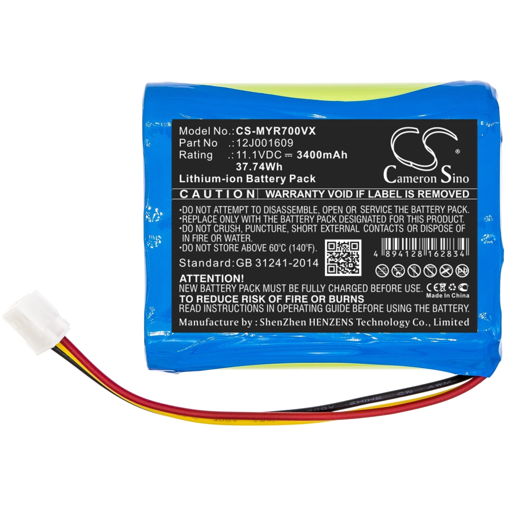 Batería de vacío Moneual CS-MYR700VX
