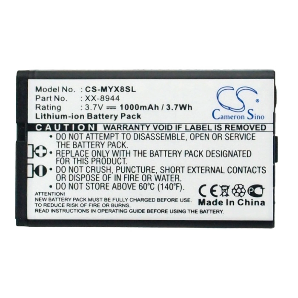 Batería del teléfono móvil Sagem CS-MYX8SL