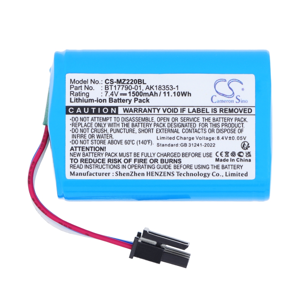 Batería compatible con Zebra CS-MZ220BL