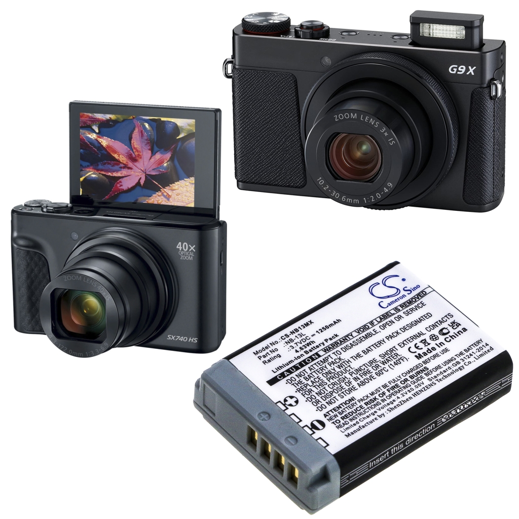 Camera Battery Canon PowerShot G7X II