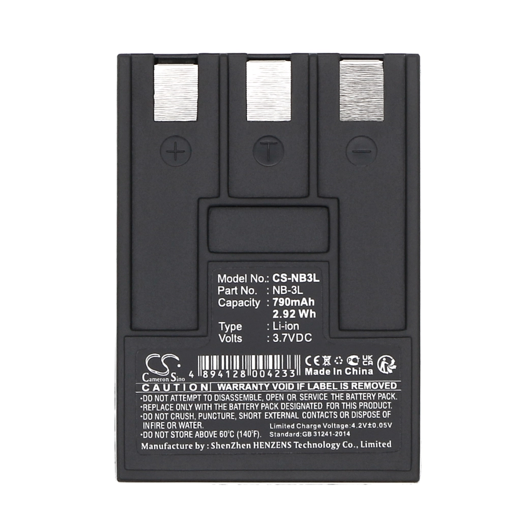 Camera Battery Canon PowerShot SD100