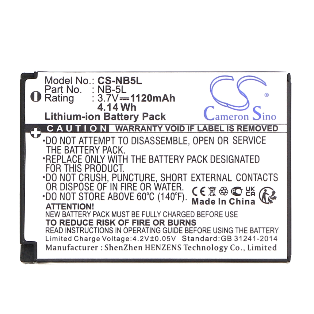 Camera Battery Canon IXY Digital 1000
