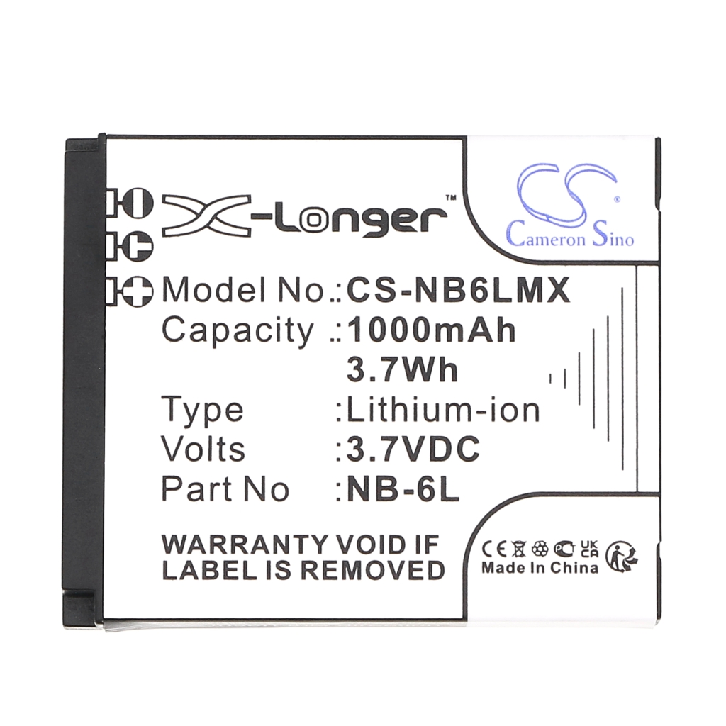 Camera Battery Canon PowerShot SD3500 IS
