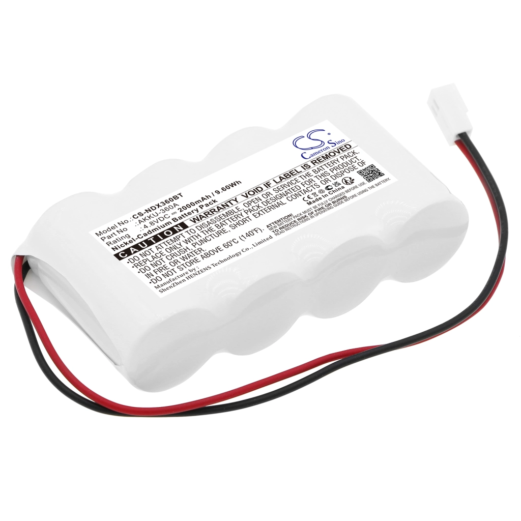 Batería de la cámara de seguridad del hogar Indexa CS-NDX360BT