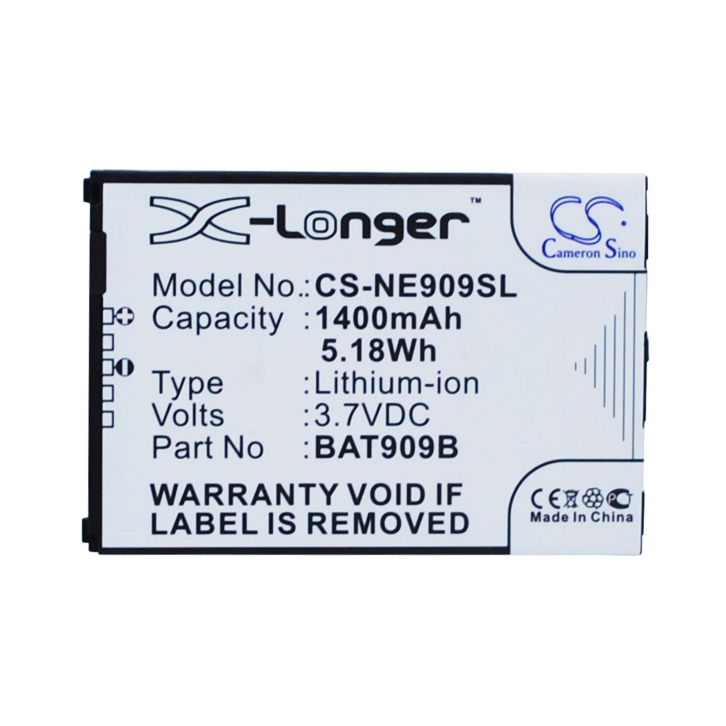 Batería compatible con NEC CS-NE909SL