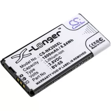 Reemplazo de batería compatible para Nokia BV-5S