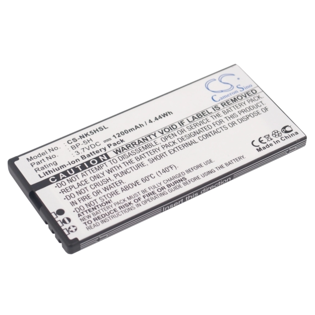Batería del teléfono móvil Nokia CS-NK5HSL