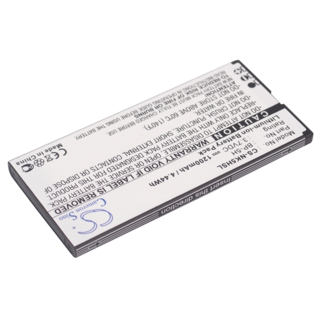 Batería del teléfono móvil Nokia CS-NK5HSL