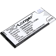 Reemplazo de batería compatible para Nokia BV-T5E