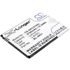 Reemplazo de batería compatible para Nokia BL-29CI,BL-29CL