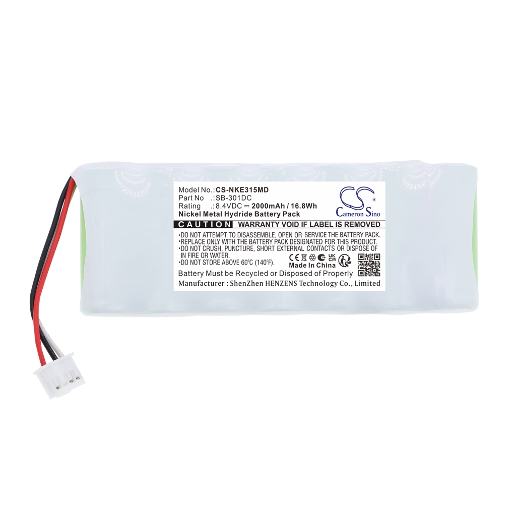 Batería compatible con Nihon Kohden CS-NKE315MD