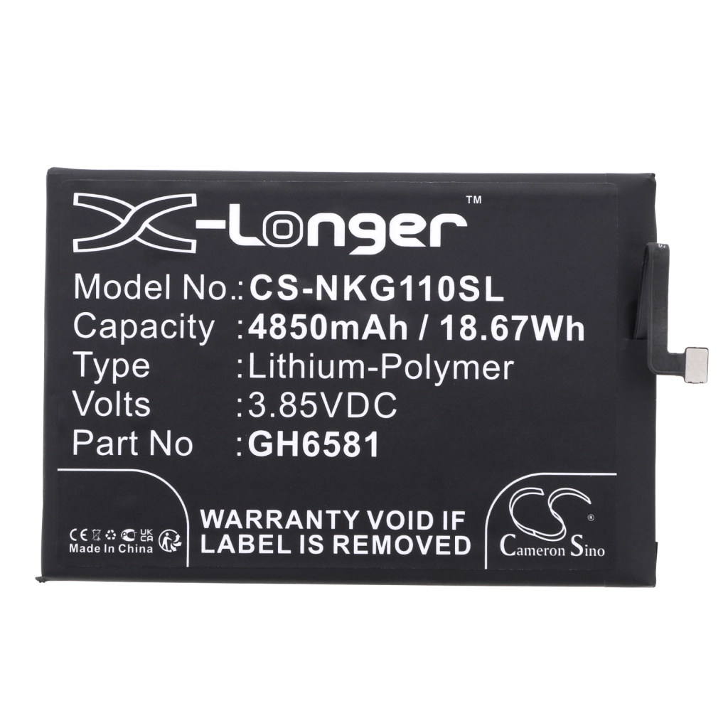 Batería del teléfono móvil Nokia CS-NKG110SL