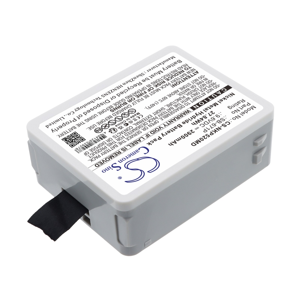 Batería compatible con Nihon Kohden CS-NKP520MD