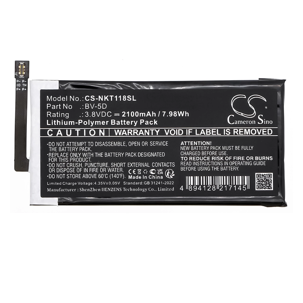 Battery Replaces BPCNTBY001B