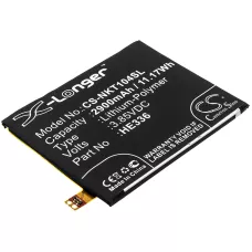 Reemplazo de batería compatible para Nokia HE321,HE336