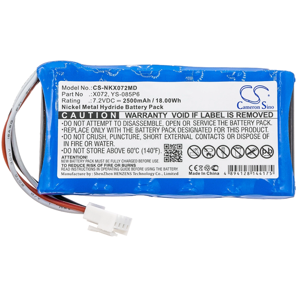 Batería Médica Nihon Kohden CS-NKX072MD
